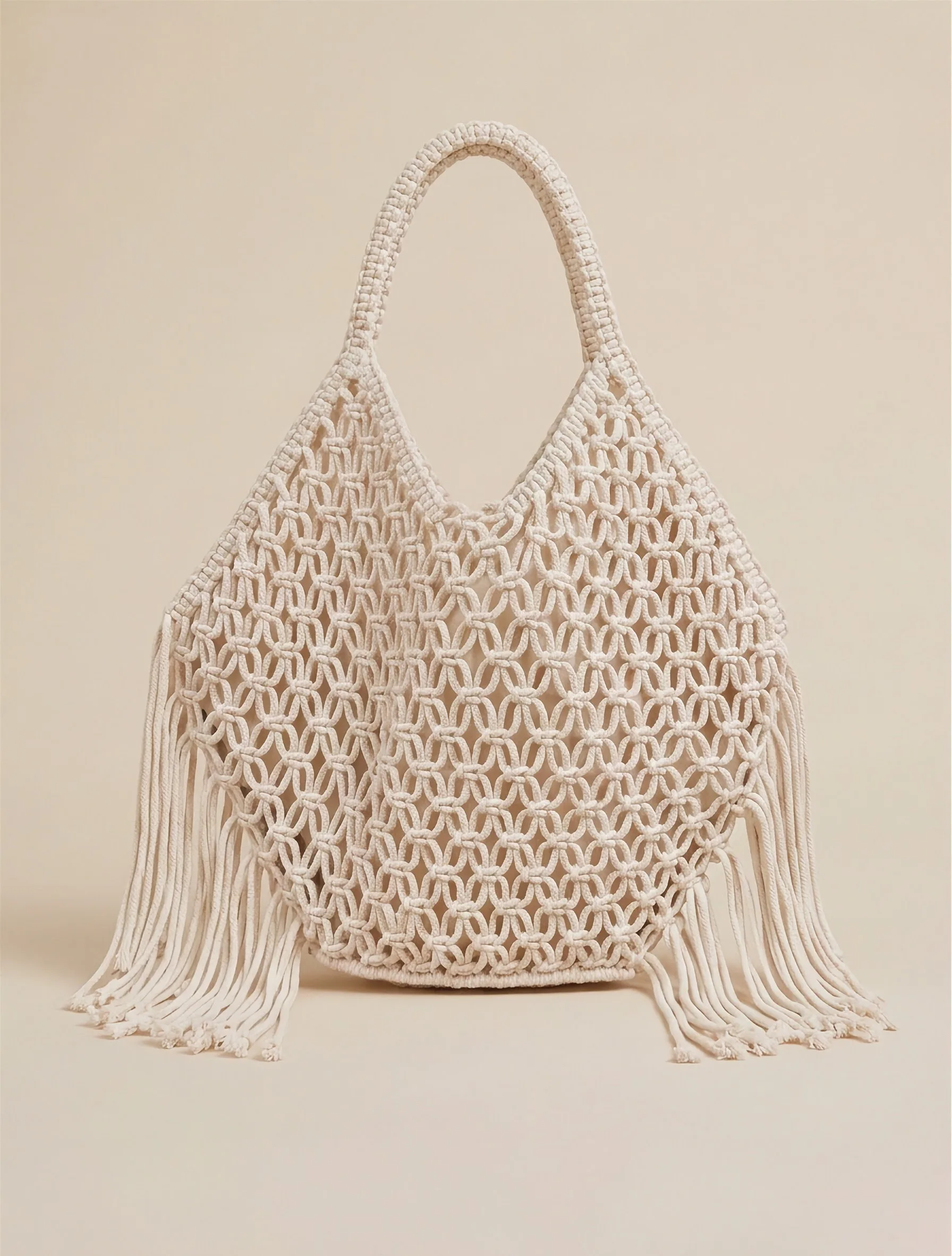 Bolso Trenzado Flecos